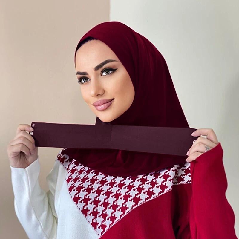 Ready To Go – Hijab intérieur instantané à couverture complète, pour dames, filles et femmes, avec b