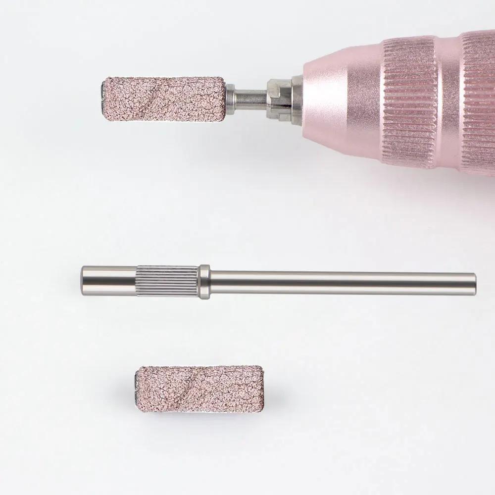 100 pièces bandes de ponçage pour perceuse à ongles avec 2 pièces jeu de mèches de mandrin, Mini pet