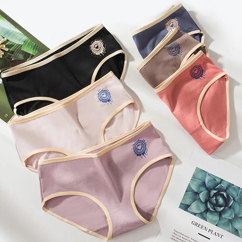 5 pièces/ensemble adolescents sous-vêtements pour fille coton adolescentes slips doux adolescente cu