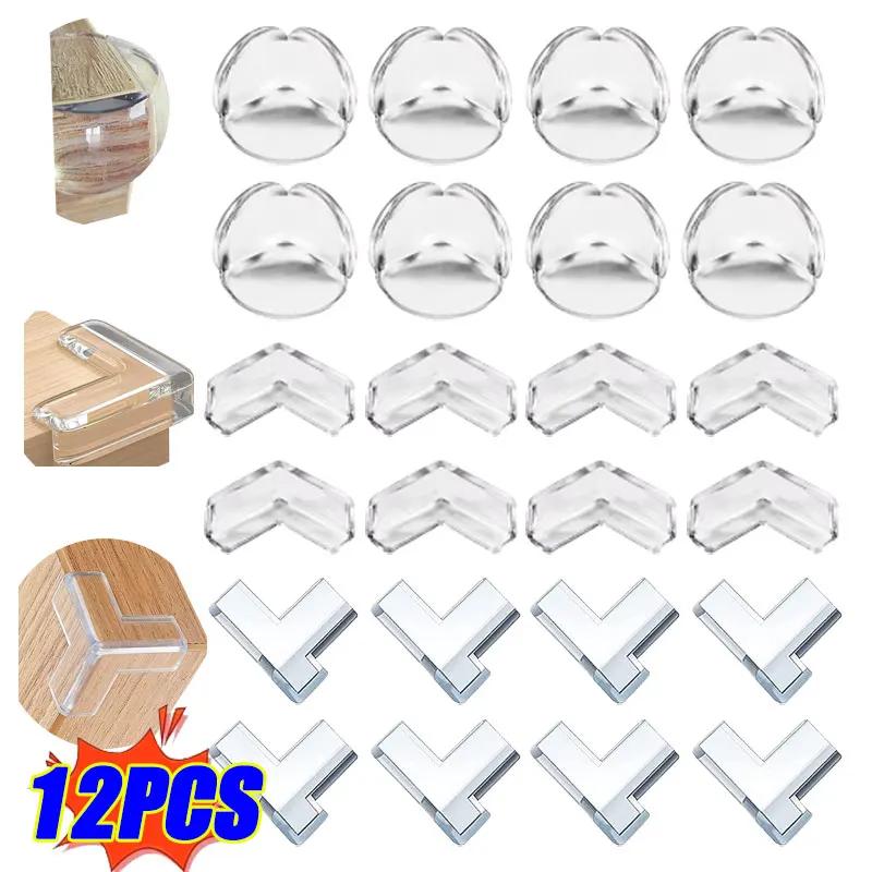 Protecteur de table en silicone souple et transparent pour enfants, anti-collision, coin de table, c