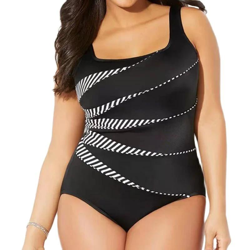 Maillot de bain une pièce grande taille 5XL, sexy, push-up, pour femmes, vêtements de plage, piscine