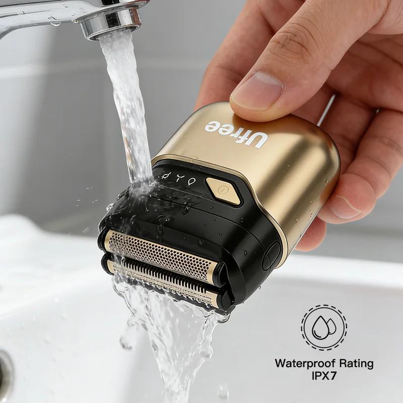 Ufree rasoir à feuille pour hommes, rasoir électrique amélioré, rasoir rechargeable pour hommes avec