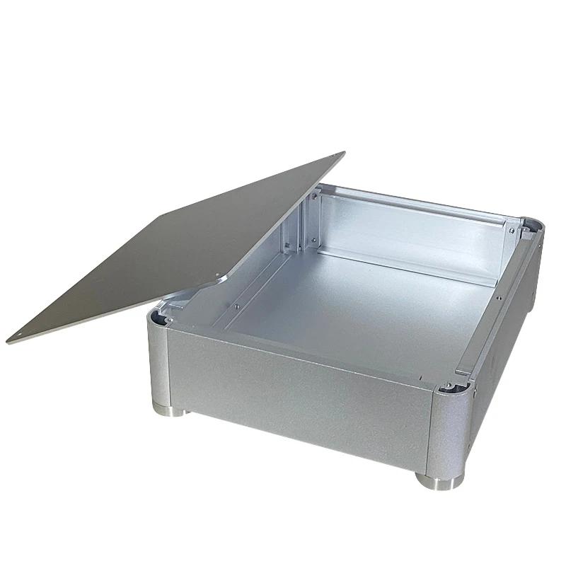 Châssis de préamplificateur Audio DAC tout en aluminium, 210x76x250mm