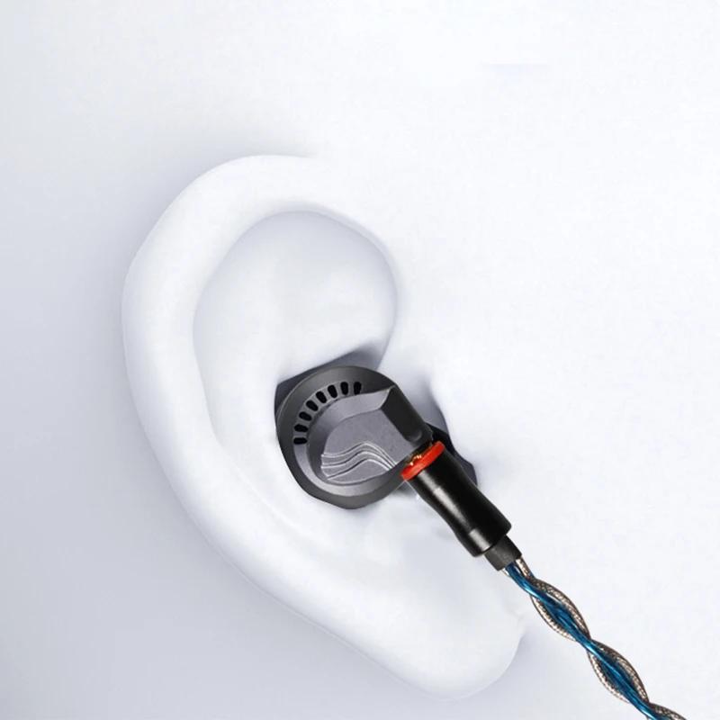 Yincrow RW-3000 phare métal HIFI Audiophile écouteur moniteur 15mm entraînement dynamique basse DJ é
