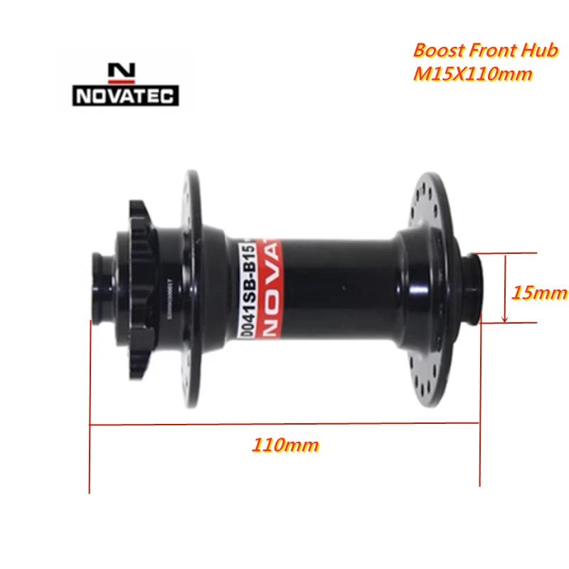 Novatseats-Moyeu traversant pour vélo, VTT, DH, Essieu Boost, Avant, Arrière, Descente, Cylindrique,