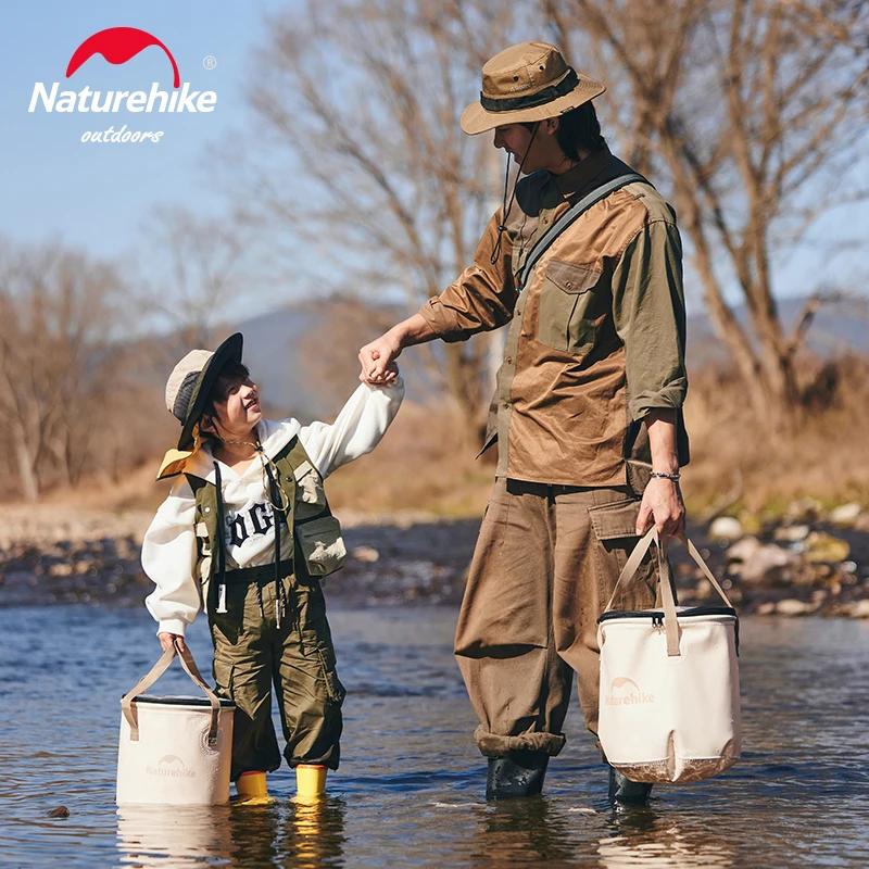 Natureifa-Sac de stockage d'eau pliable multifonctionnel, bassin à eau de voyage, pêche, E27, 10L, 2