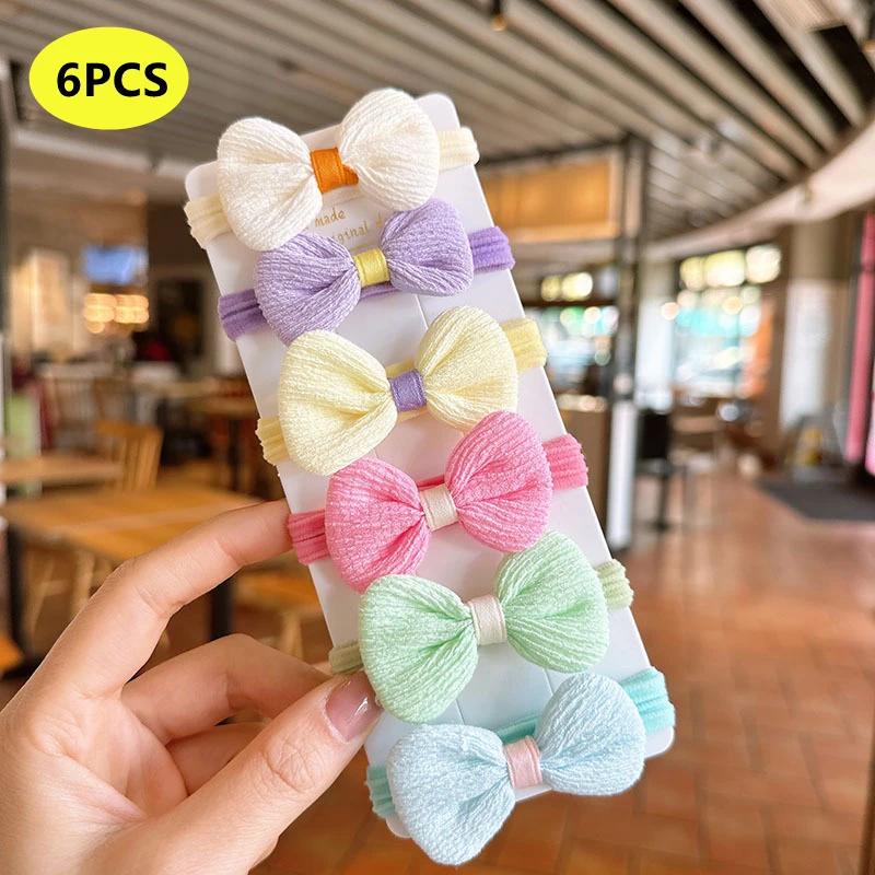 20 pièces 10 pièces accessoires de cheveux pour fille bandes de cheveux élastiques fleurs Style anne