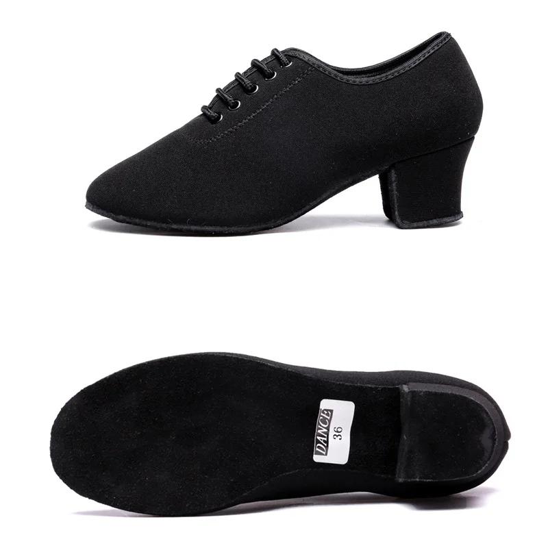Chaussures de danse d'hiver pour femmes, chaussures de danse modernes Oxford à semelle souple, chaus