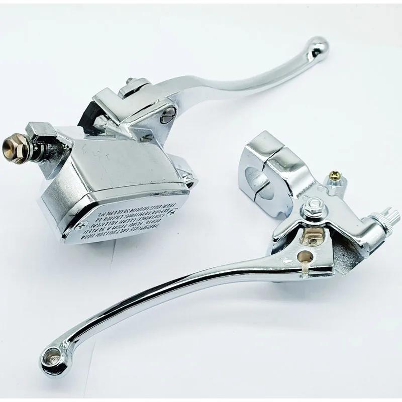 Maître-cylindre de levier d'embrayage de frein hydraulique pour galvanoplastie de 25MM adapté à Hond