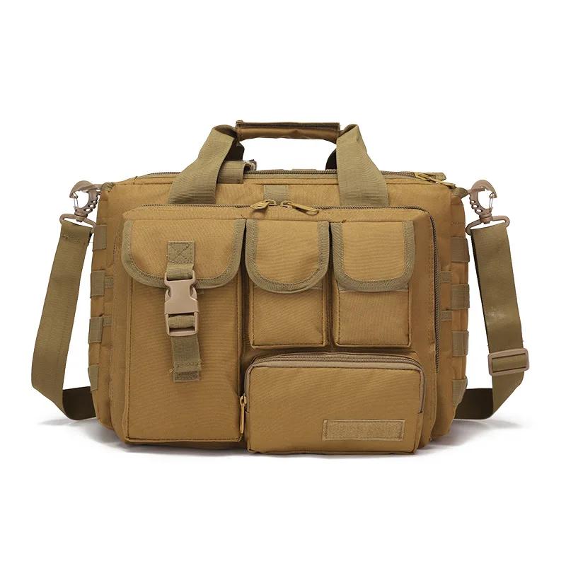 Sac à dos militaire tactique Molle en Nylon, sacoche à bandoulière pour ordinateur portable, porte-d