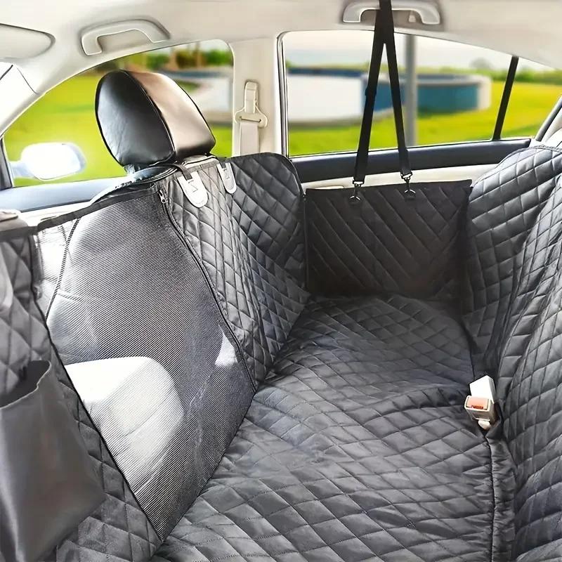 Housse de siège pour chien pour siège arrière, housses de siège de voiture pour chien 100% imperméab
