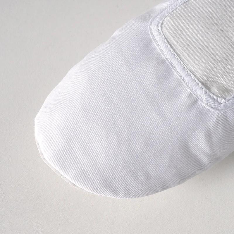 Femmes chaussures de gymnastique adulte semelle souple toile Yoga filles Ballet chaussures de danse 