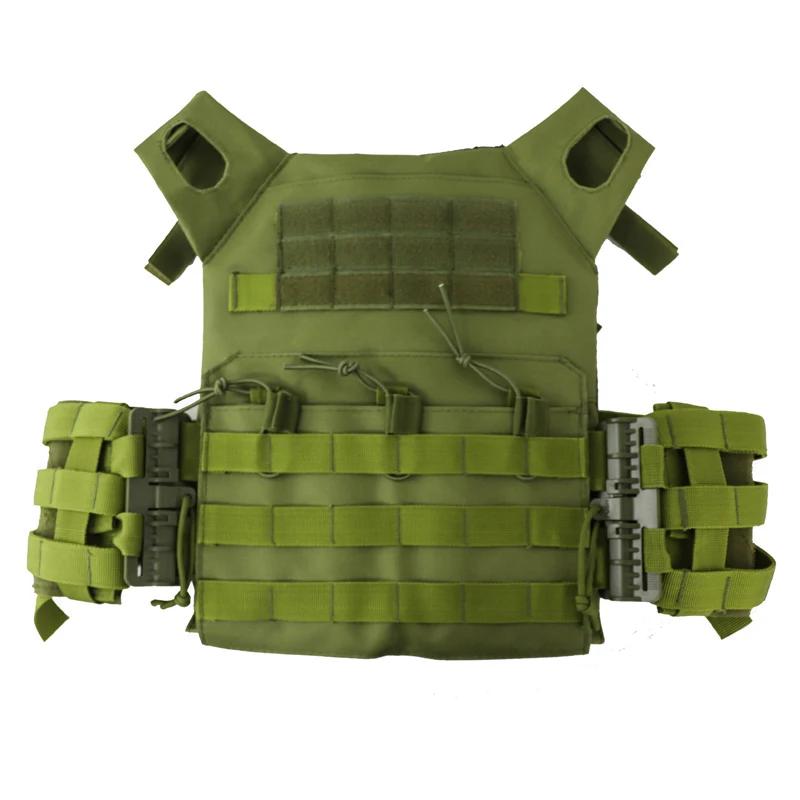 Gilet tactique avec boucle à dégagement rapide, Kit Molle universel pour gilet Airsoft, ensemble de 