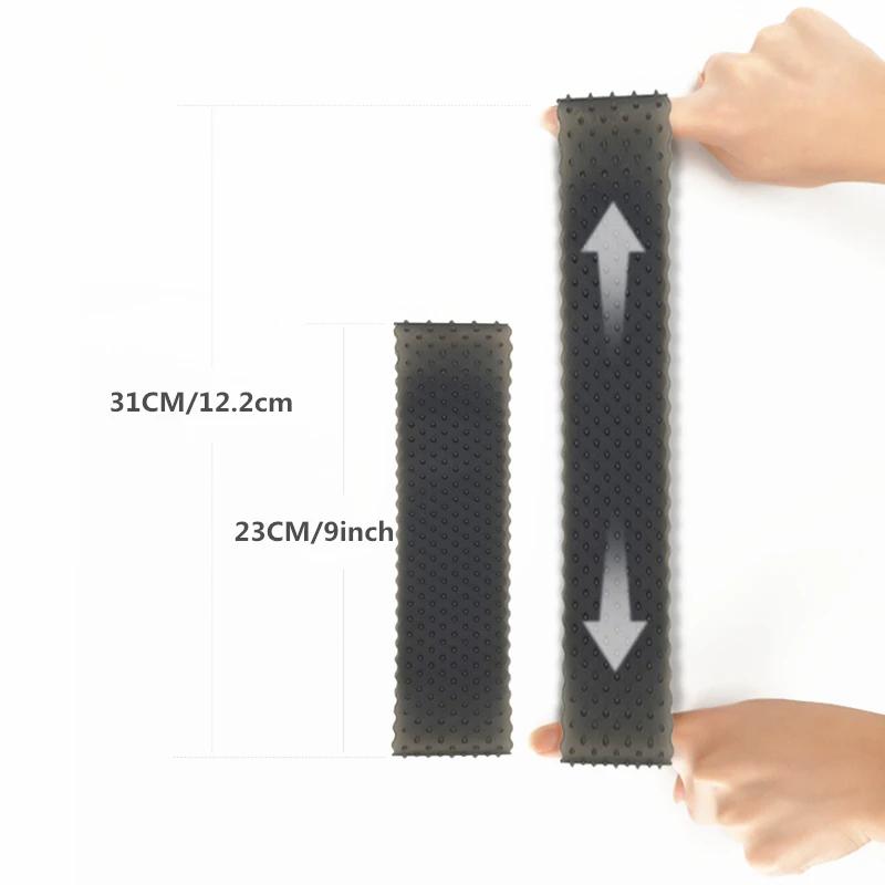 Bandeau en silicone antidérapant sans couture avec bonnet de perruque en nylon extensible pour la fi