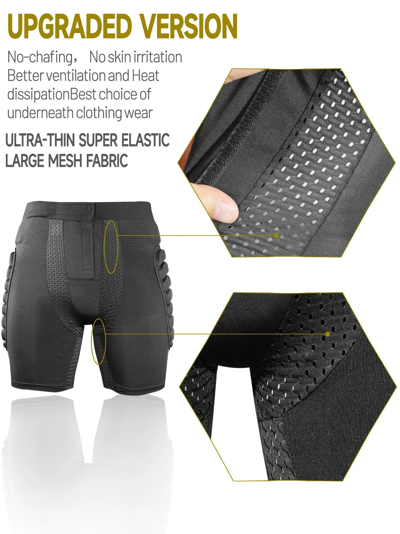 Shorts de protection AVIVOR 3D - Pads snowboard ski unisexe coussin hanches