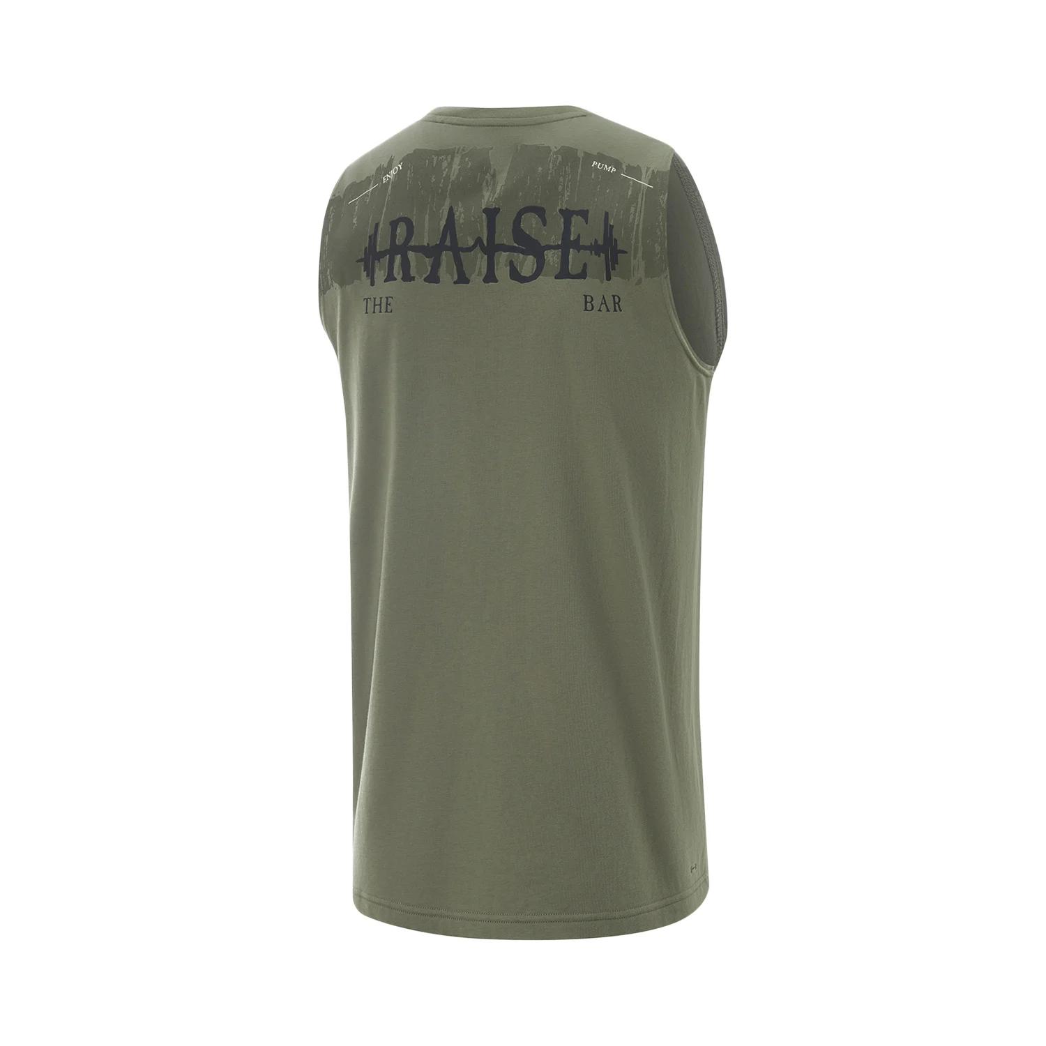 Li-Ning Gilets d'entraînement pour hommes AT DRY FREEZE 51%Polyamide 45%Coton 4%Élasthanne Coupe amp