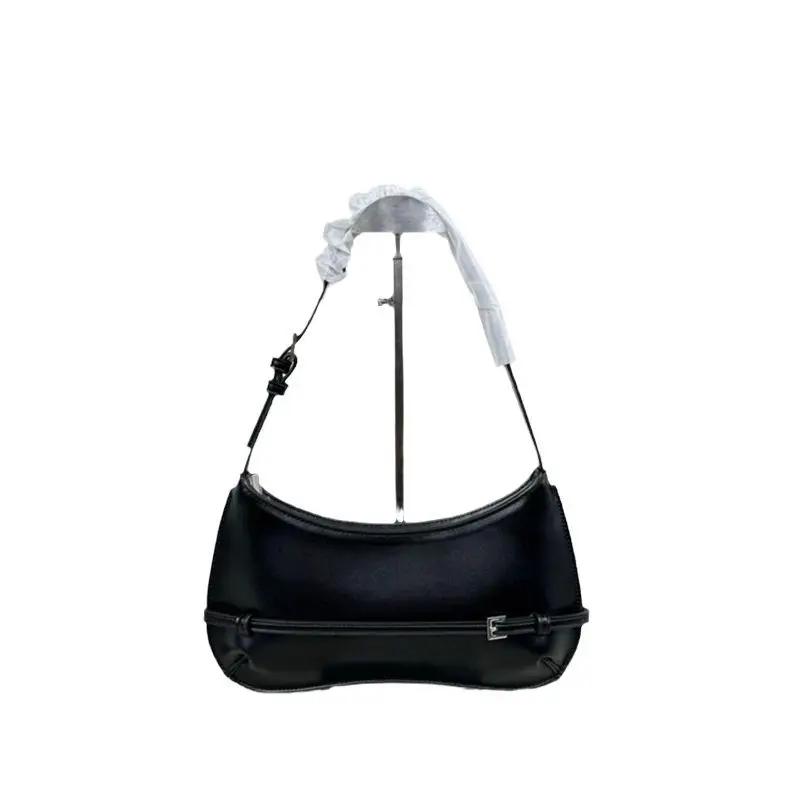 Sac baguette rétro de créateur pour femme, nouveau sac à bandoulière tendance, sac sous le bras haut