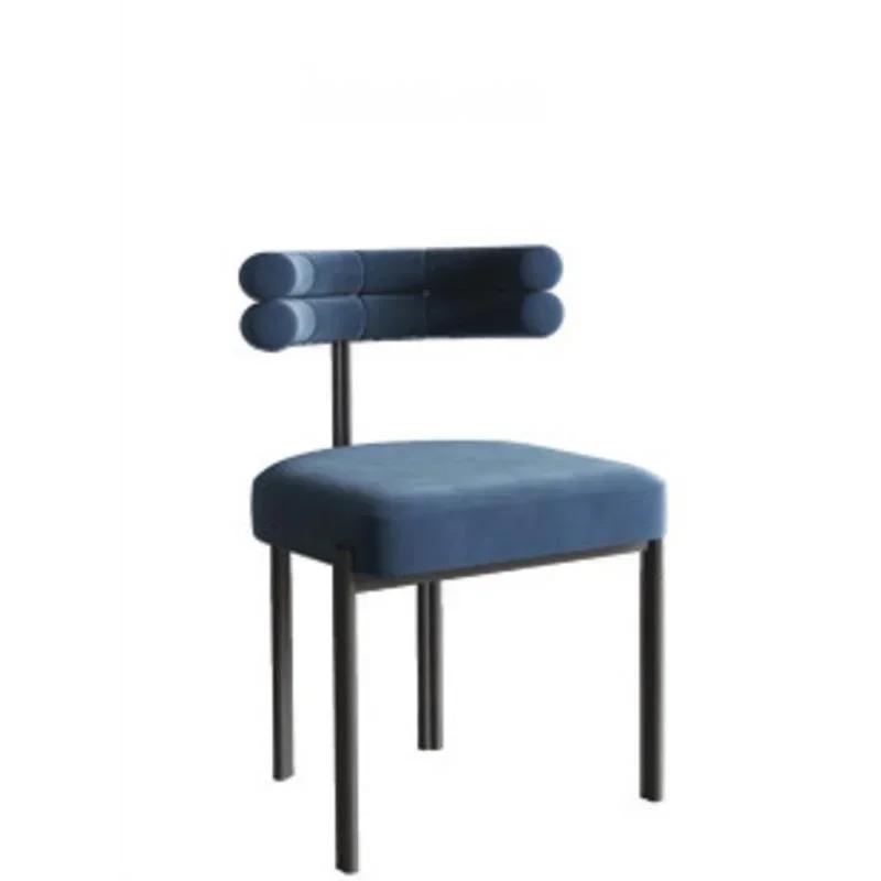 Chaise à dossier demi-périphérie, design d'inspiration italienne, parfaite pour la maison, les salon