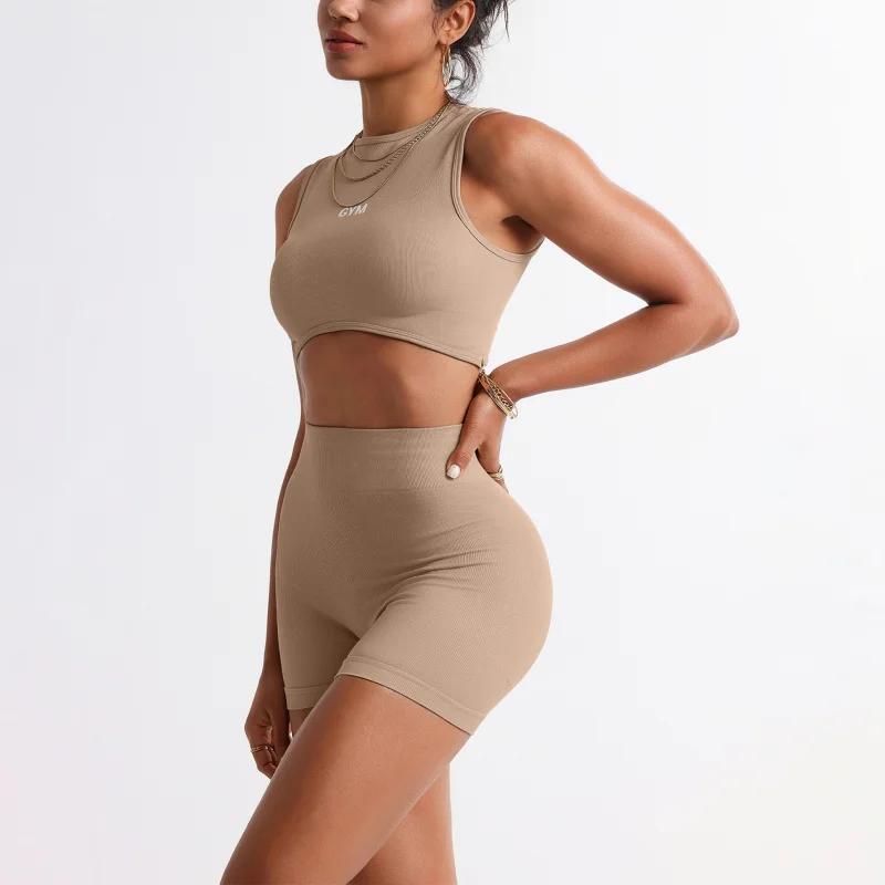 LEOSOXS 2 pièces ensemble de Yoga sans couture vêtements de sport vêtements de sport costumes de Yog