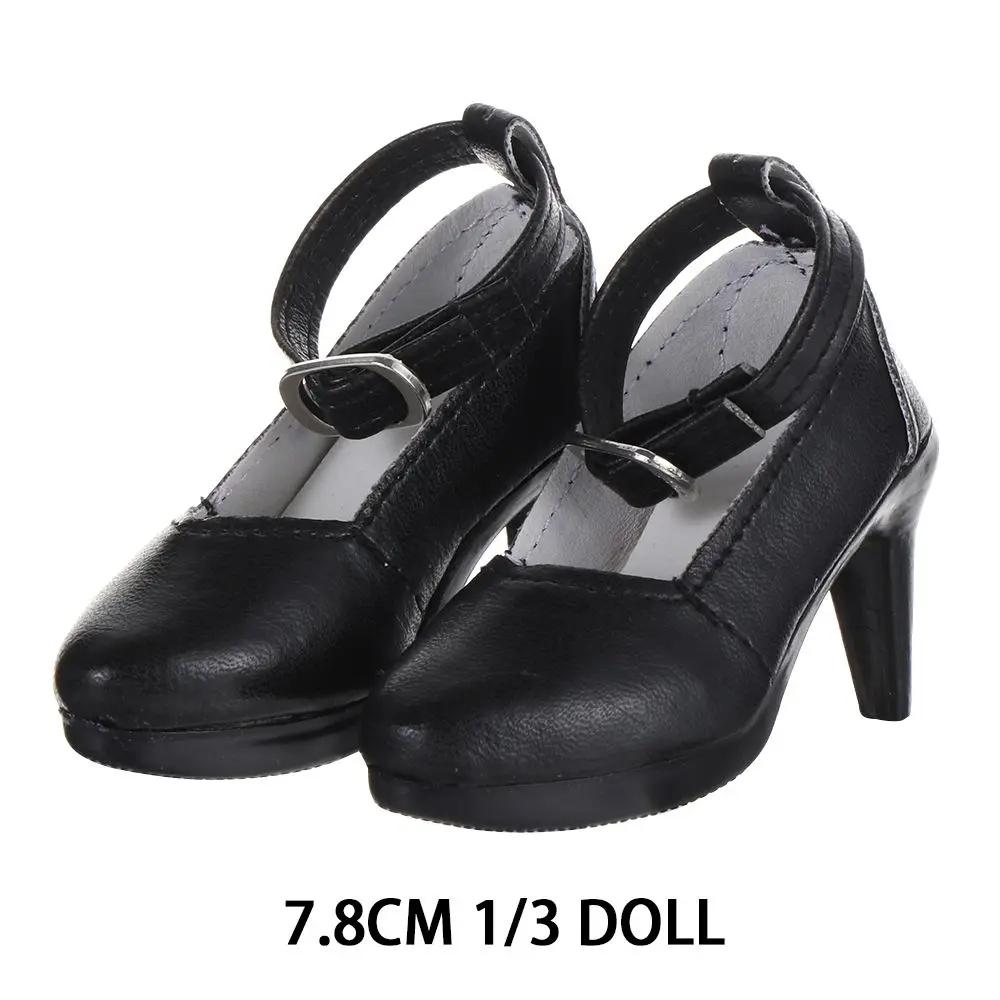 Chaussures de princesse à talons hauts en cuir PU, accessoires Kiev illage de beurre, bottes de joue
