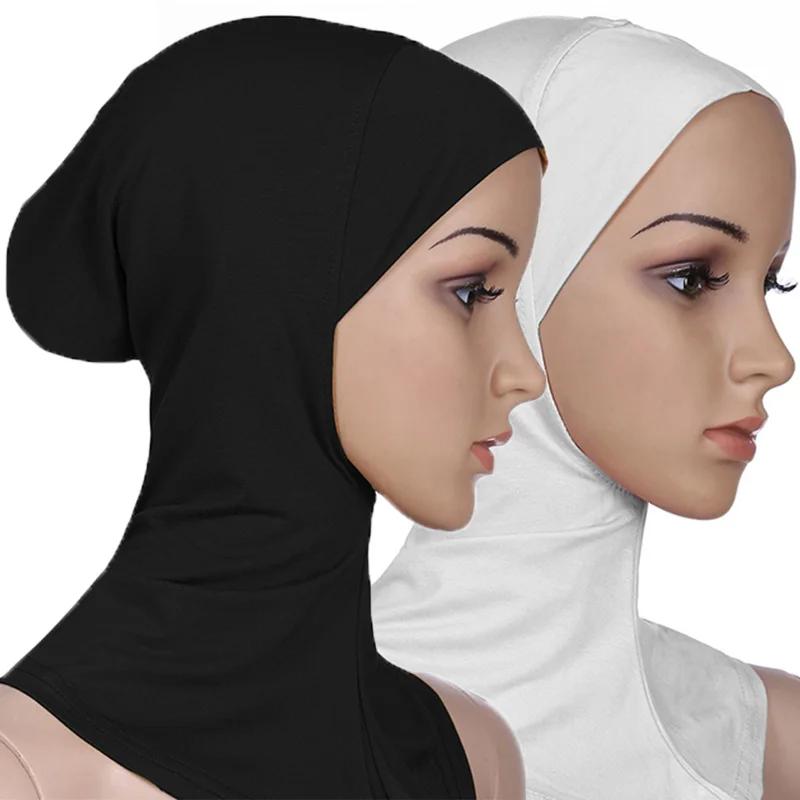 Ramadan islam hijab voile femme musulman sous-écharpe foulard musulmane pour femme tête foulards fem