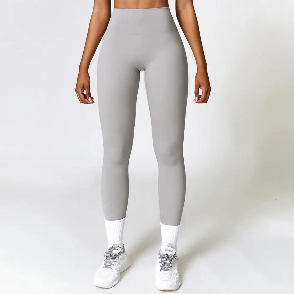 Collants Fitness Femmes Taille Haute Push Up - Leggings Sport Sans Couture Yoga Course Athlétique