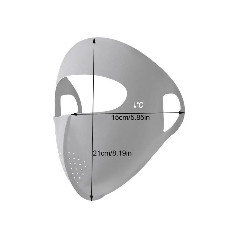 1/2 pièces été masque complet Protection solaire hommes femmes masque pour voyage en plein air sens 