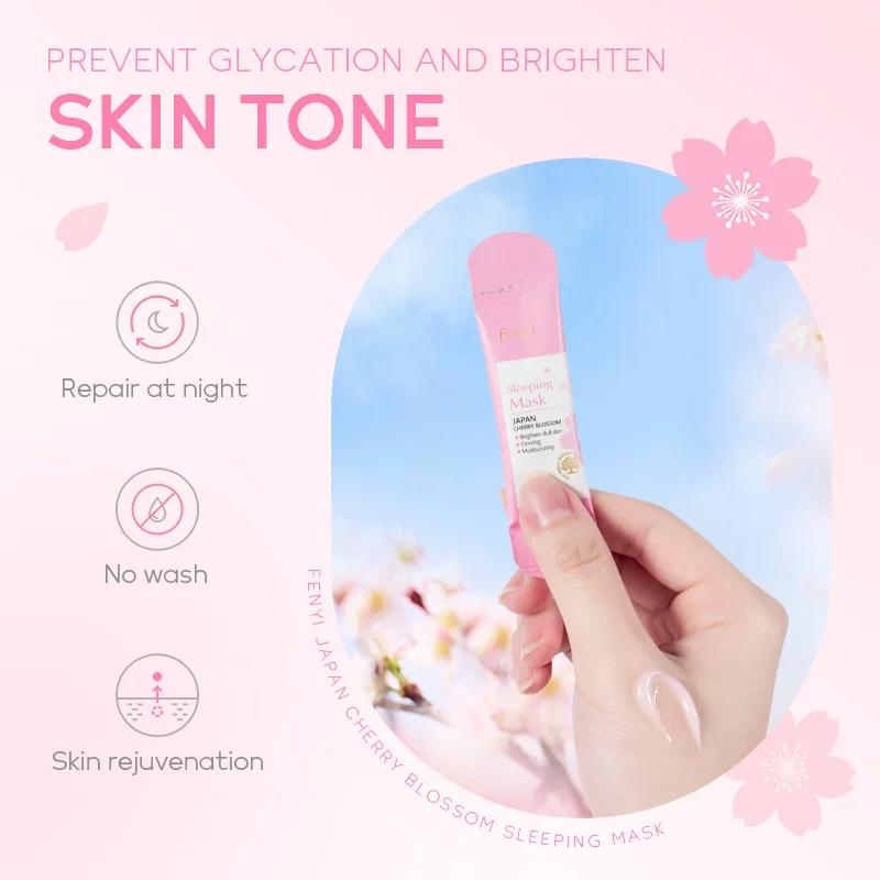 100 pièces LAIKOU masque de sommeil hydratant Sakura escargot algues Centella masque facial tendre e