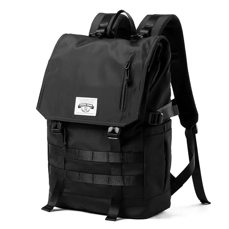 Grand sac à dos mode homme cartable 17 pouces voyage sacs à dos Oxford tissu mâle ordinateur portabl