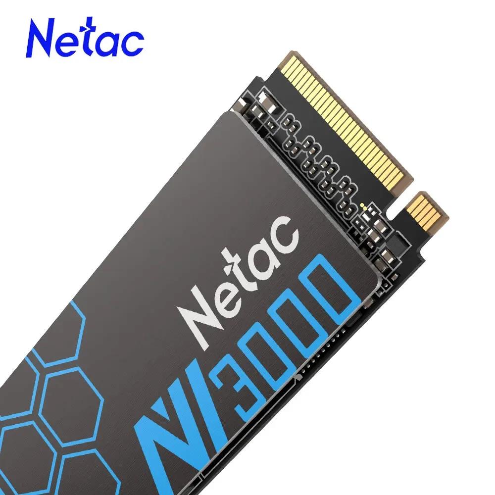 Netac NVMe SSD M2 1 to 2 to 500GB 250GB 3500 mo/s SSD PCIe3.0 M.2 2280 disques SSD internes disque N