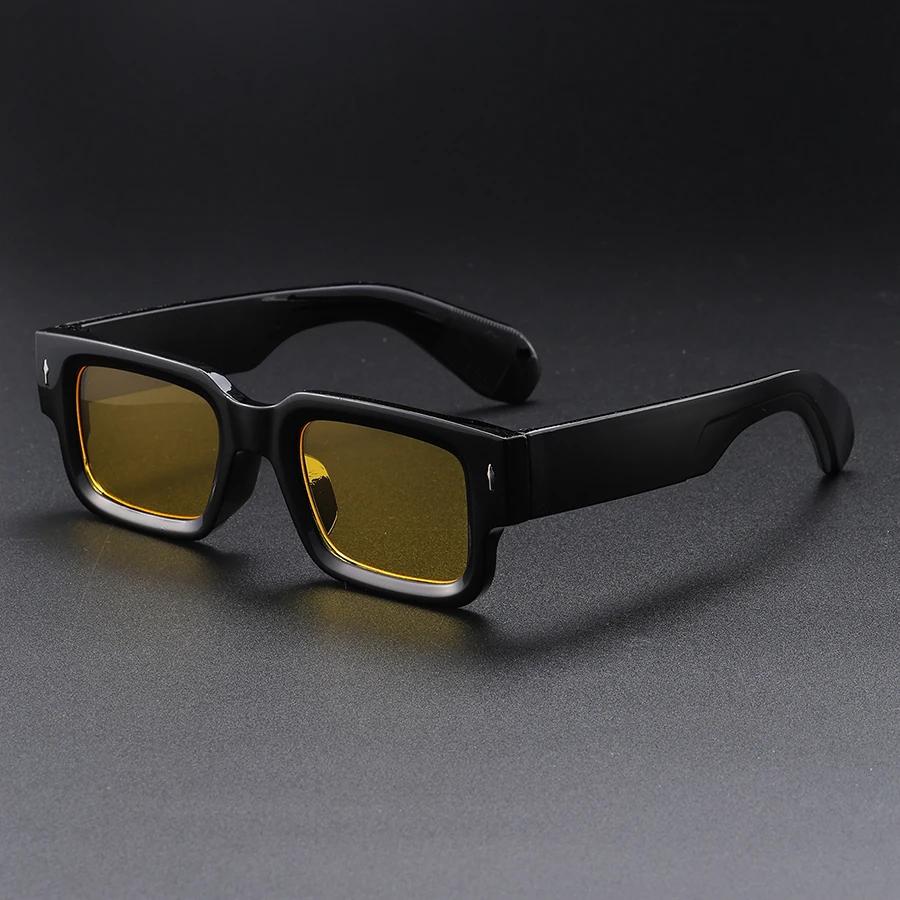 Lunettes unisexes à monture carrée en plastique, Style Simple et décontracté, à la mode, adaptées à
