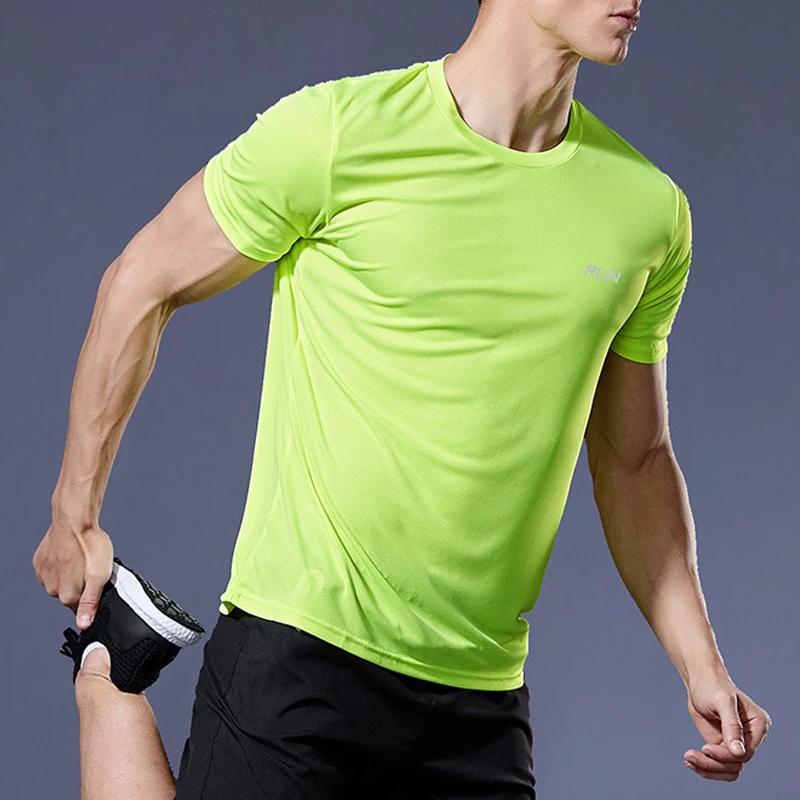 T-shirt sport été homme : séchage rapide, ample pour running et musculation fitness
