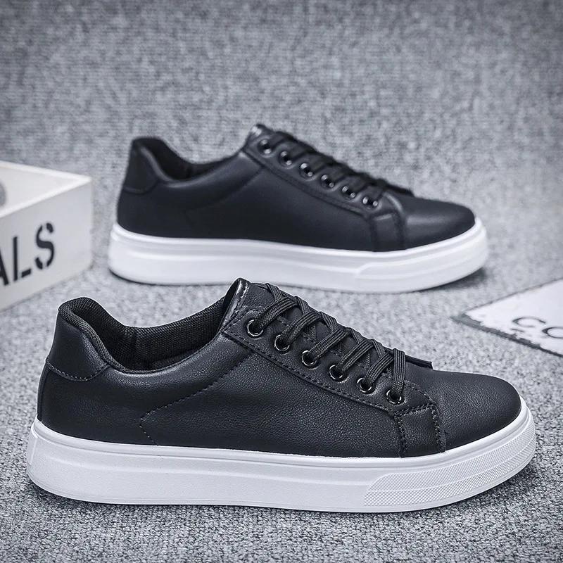 Chaussures décontractées mocassins baskets en cuir britannique chaussures plates chaussures classiqu