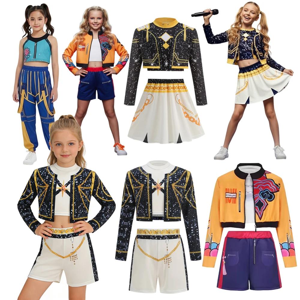 Costumes de scène pour filles 2026 : Tenues de mode printemps-été pour chanteuses pop, uniformes de 