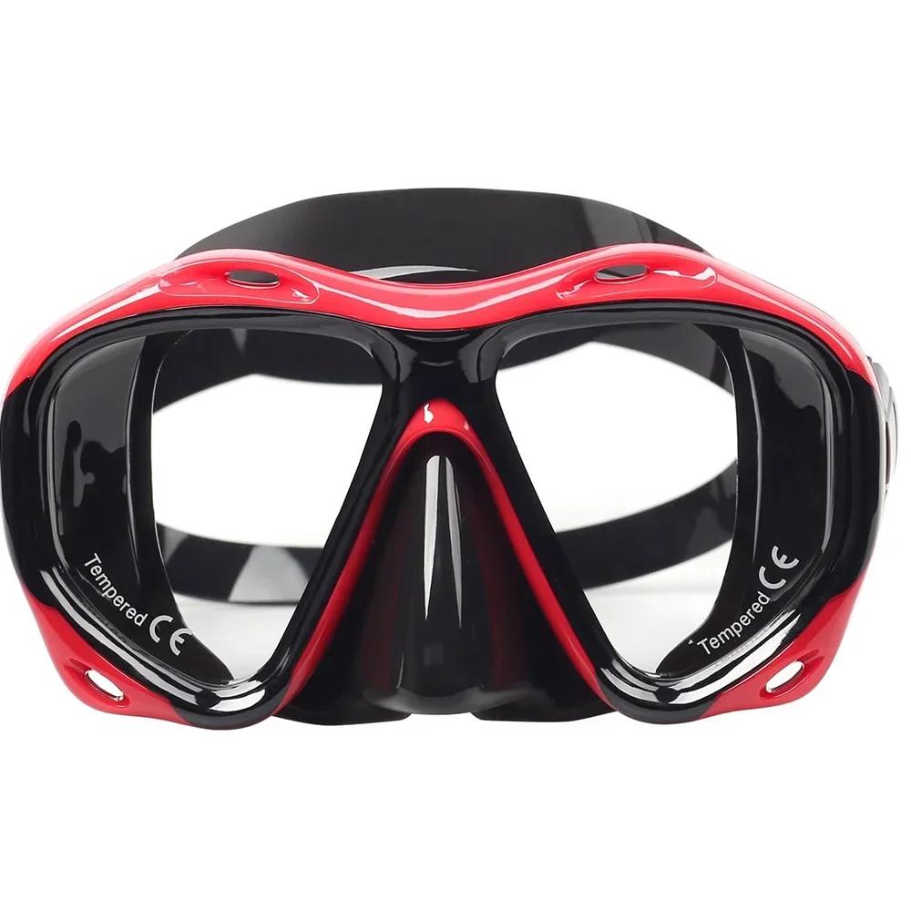 Masque de plongée hypermétropie lentilles verre Guatemala spray anti-buée équipement hommes femmes +2.0 à +5.0
