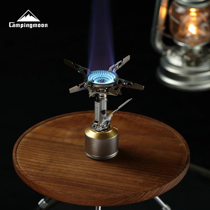 Réchaud de camping à gaz de type split pour l'extérieur Campingmoon XD-2F XT-2F, cuisinière d'alpini