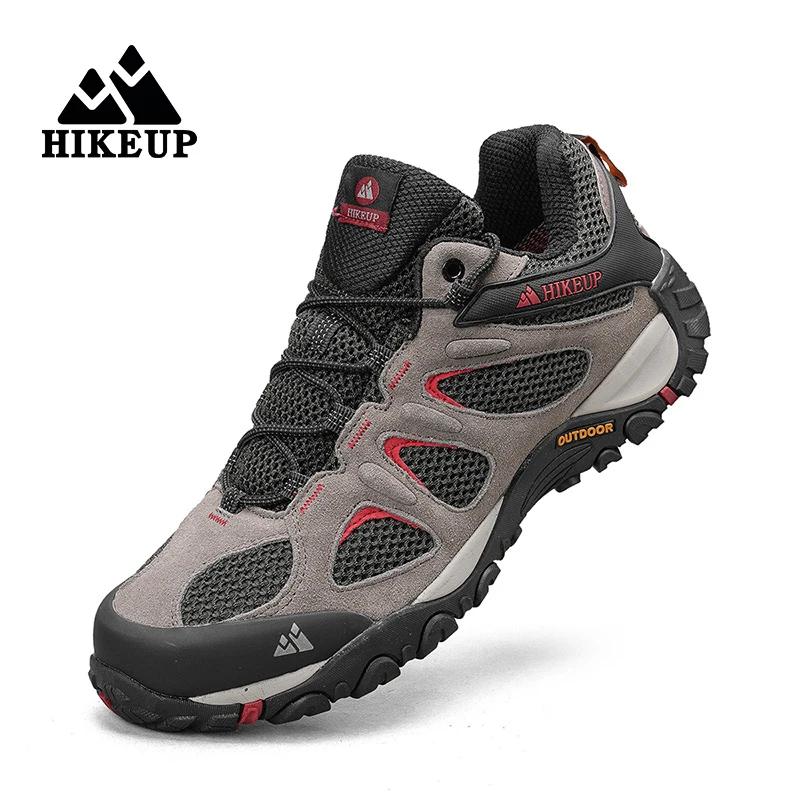 Chaussures de randonnée HIKEUP respirantes homme - Résistantes aux éclaboussures pour trekking