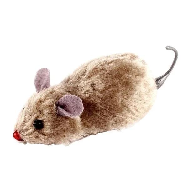 1 pièces drôle réaliste en peluche souris course Rat jouet pour chats chiens animaux enfants couleur