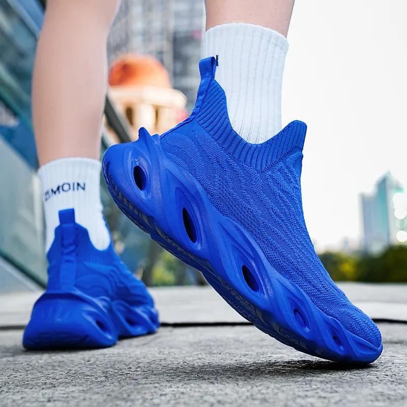 Chaussures de course classiques pour hommes, chaussures de sport unisexes, baskets confortables, cha