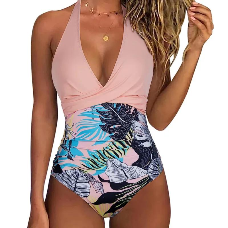 Maillot de bain une pièce femme push-up sexy été 2026 - Fermé et élégant pour piscine et plage