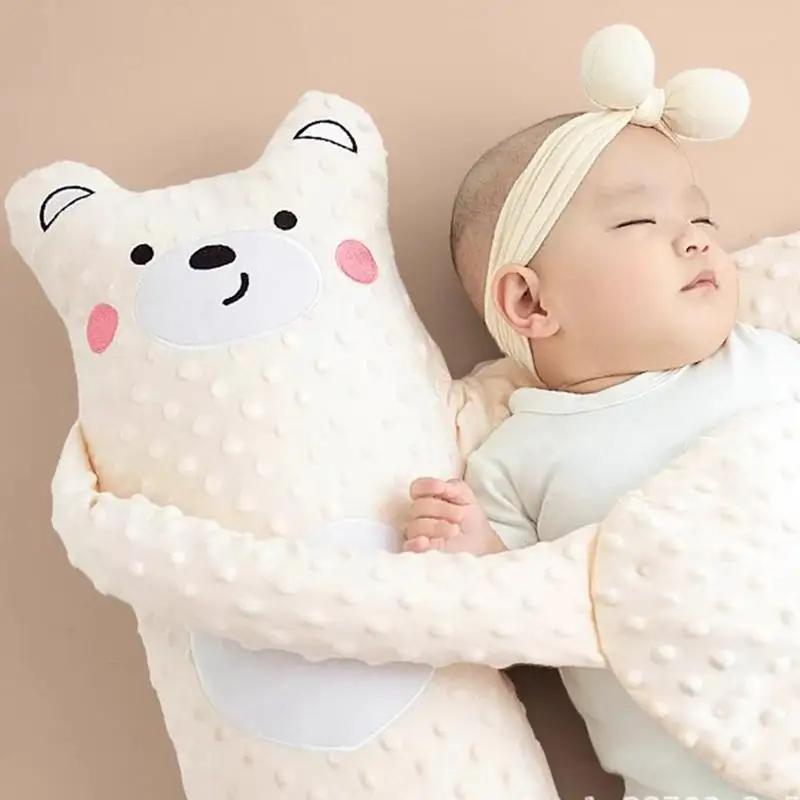 Jouet électrique de sommeil pour bébé, télécommande, poupées apaisantes en peluche en forme d'ours d