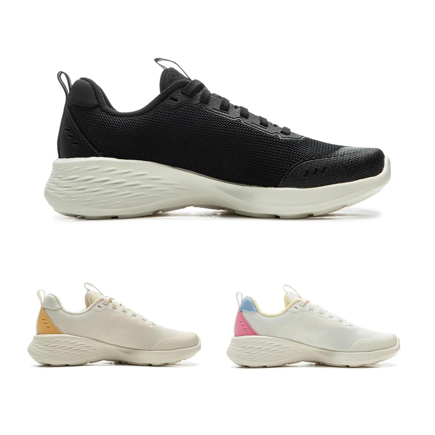 Chaussures de course Li-ning LIGHTCLOUD pour femmes - Baskets respirantes confortables élégantes rétro ARSV038