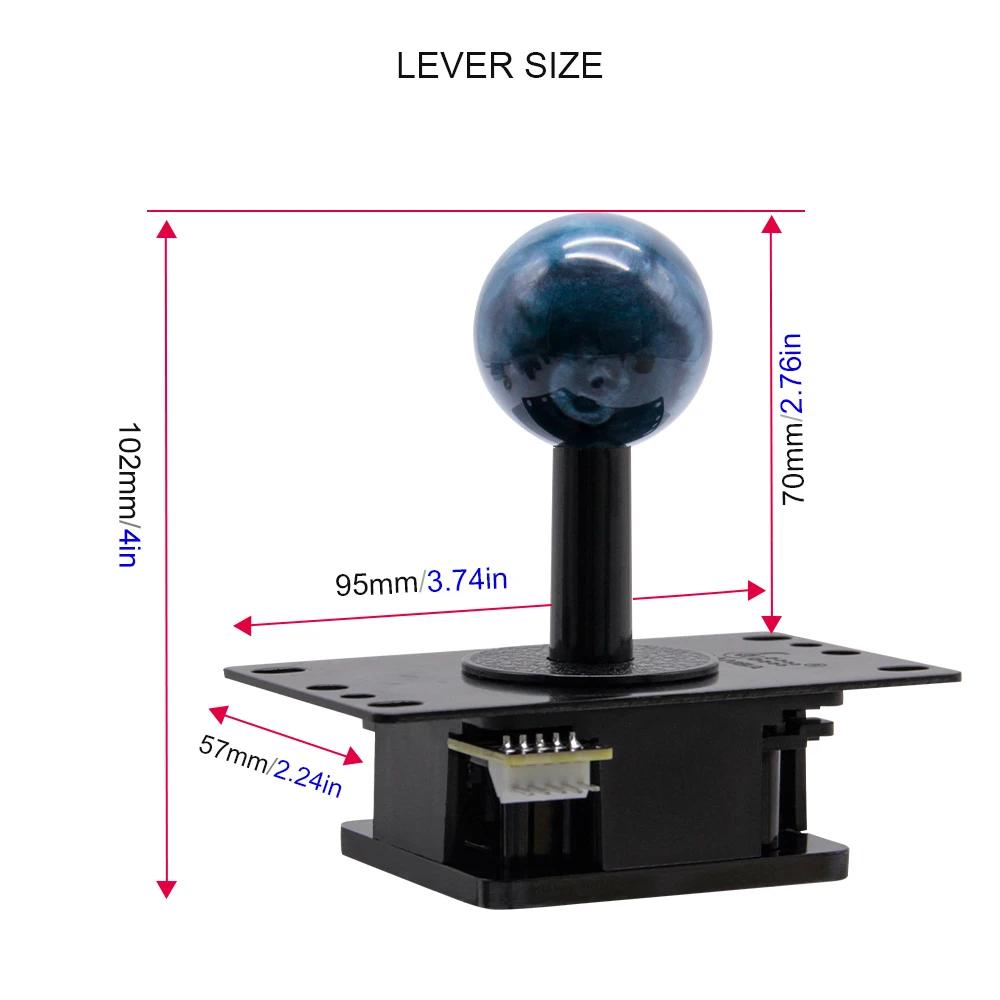 Qanba Gravity V8 jeu d'arcade joystick levier silencieux JOV8S JCV8 Joystick Arcade accessoires bric