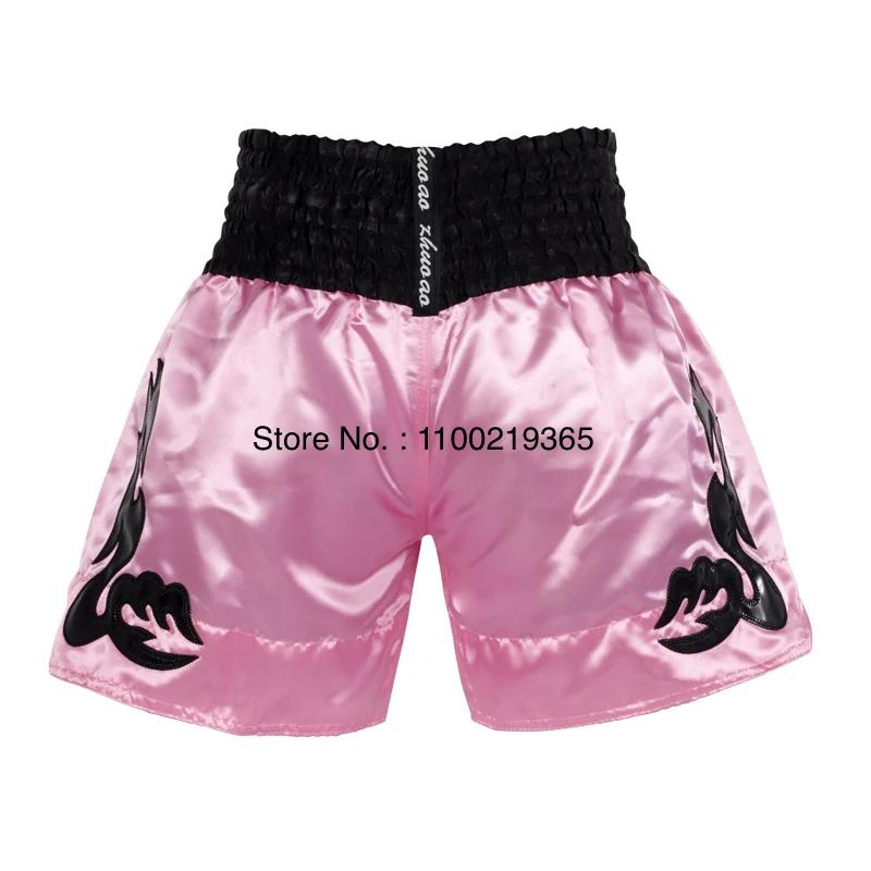 Muay Thai Shorts 2025 nouveau short de Kick Boxing hommes femmes enfants rétro Arts martiaux Thaibox