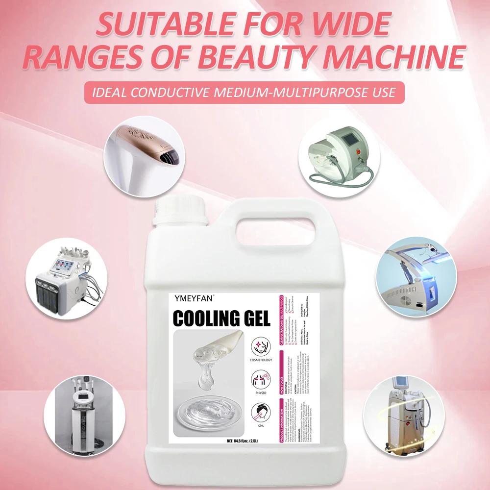 84.5oz Gel conducteur radiofréquence y Cavitacion Gel conducteur clair pour Machine à ultrasons visa
