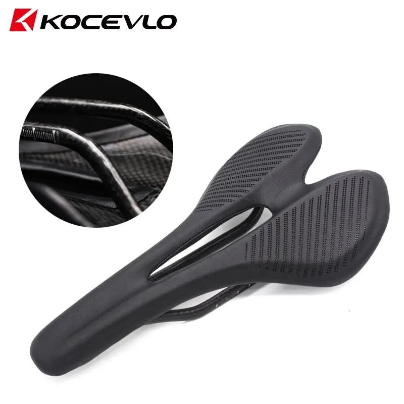 KOCEVLO T800 road VTT de la selle de vélo en fiber de carbone ultra-léger coussin de siège de vélo d