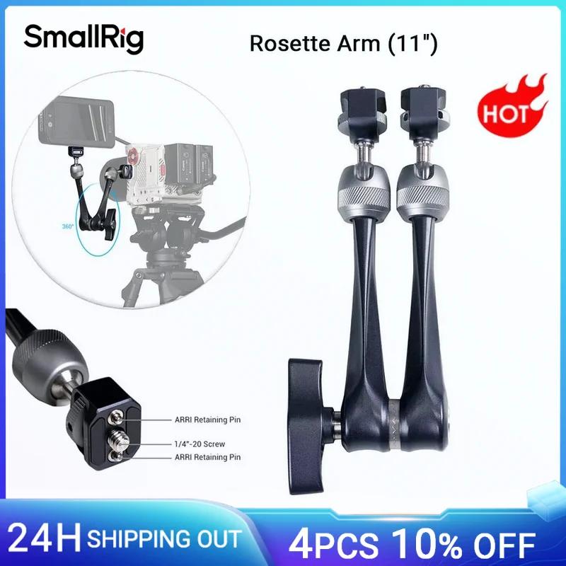 SmallRig Bras à rosace de 11 pouces 360 °   Bras magique réglable pour moniteur DSLR, accessoires de