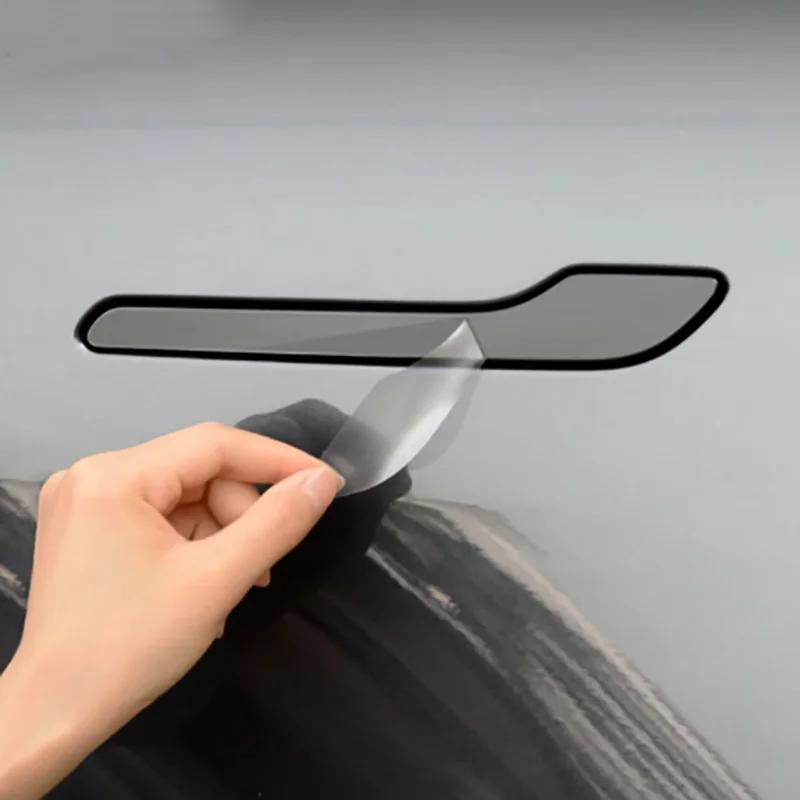 1 ensemble de films de protection pour poignée de porte Tesla modèle 3/Y, films de protection transp