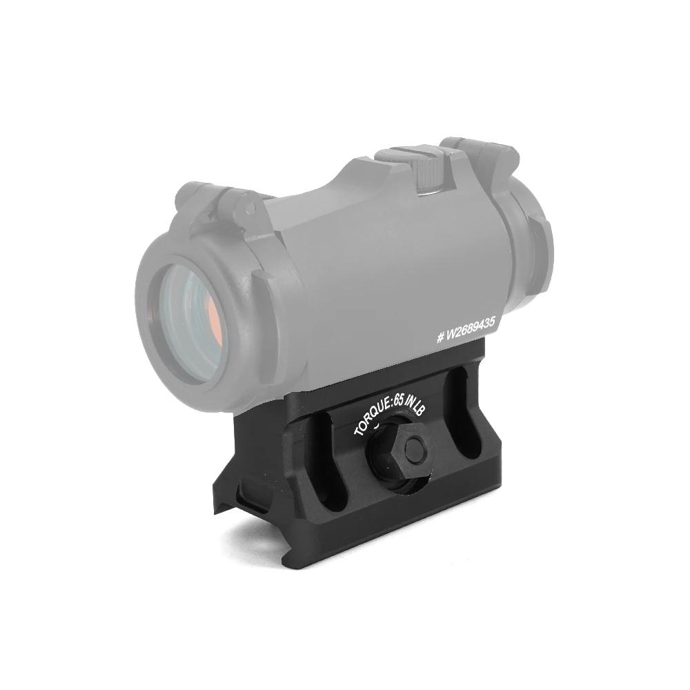Dulbcm-Support optique pour rail Picatinny AR15, accessoires de capot inférieur à 1/3 °