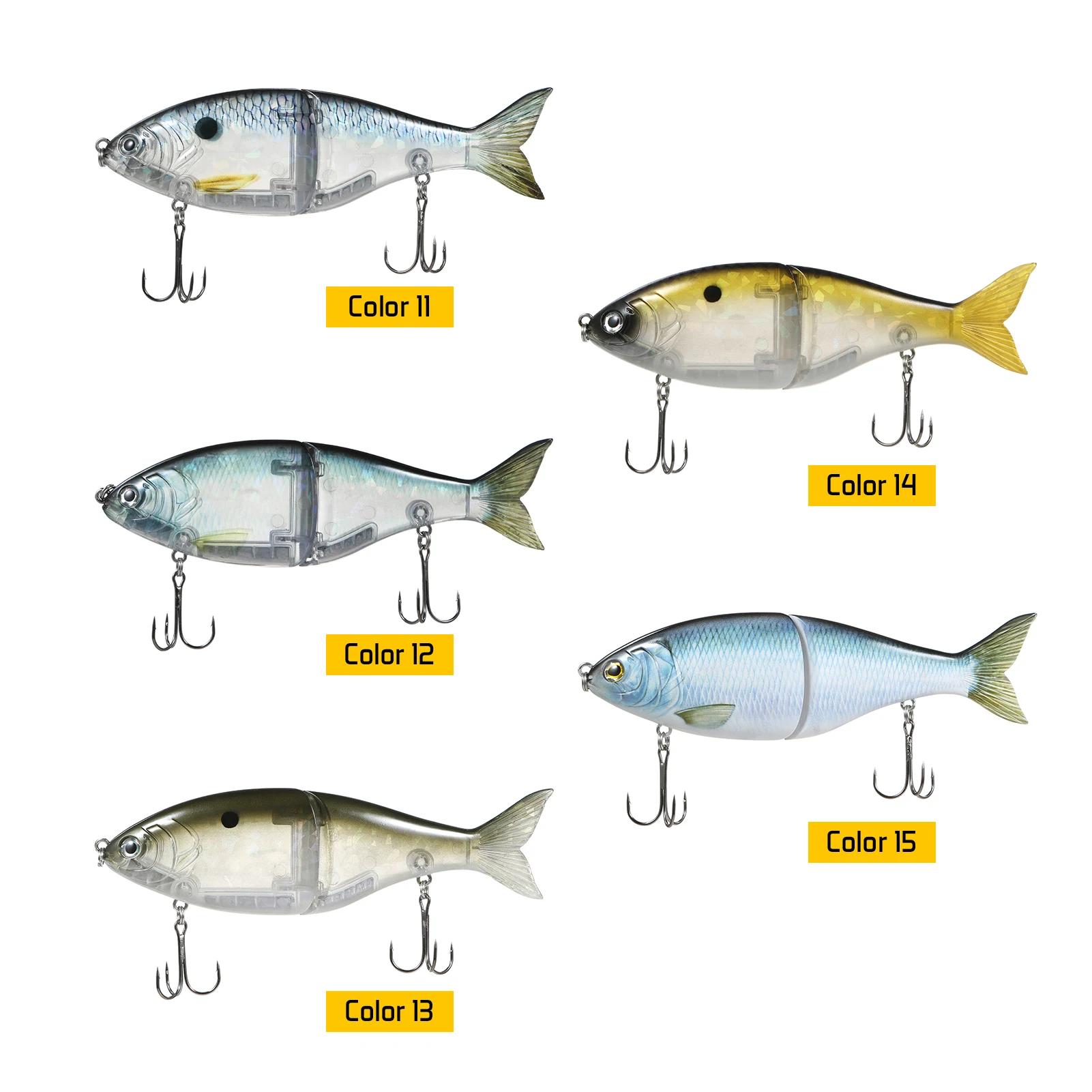 Leurre ArtiBMO Coulant pour la Pêche, Appât Artificiel, Nager, Hochet, IkInside, WobJeff, Coulissant